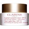Clarins Vital Light SPF15 Krem do twarzy na dzień dla kobiet 50 ml Uszkodzone pudełko