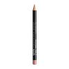 NYX Professional Makeup Slim Lip Pencil Konturówka do ust dla kobiet 1 g Odcień 854  Pale Pink