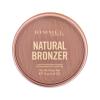 Rimmel London Natural Bronzer Ultra-Fine Bronzing Powder Bronzer dla kobiet 14 g Odcień 003 Sunset