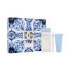 Dolce&amp;Gabbana Light Blue Zestaw Edt 100 ml + Krem do ciała 50 ml + Edt 10 ml