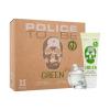 Police To Be Green Zestaw woda toaletowa 40 ml + szampon 100 ml