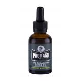 PRORASO Cypress & Vetyver Beard Oil Olejek do zarostu dla mężczyzn 30 ml