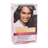 L'Oréal Paris Excellence Creme Triple Protection Farba do włosów dla kobiet 48 ml Odcień 200 Black-Brown Uszkodzone pudełko