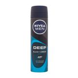 Nivea Men Deep Black Carbon Beat 48H Antyperspirant dla mężczyzn 150 ml