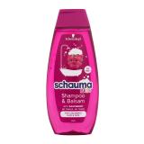 Schwarzkopf Schauma Kids Raspberry Shampoo & Balsam Szampon do włosów dla dzieci 400 ml