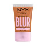 NYX Professional Makeup Bare With Me Blur Tint Foundation Podkład dla kobiet 30 ml Odcień 13 Caramel