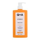 Q+A Vitamin C Body Cream Krem do ciała dla kobiet 250 ml