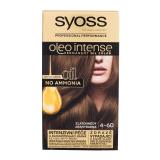 Syoss Oleo Intense Permanent Oil Color Farba do włosów dla kobiet 50 ml Odcień 4-60 Gold Brown Uszkodzone pudełko
