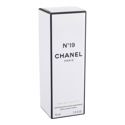 Chanel N°19 Woda toaletowa dla kobiet Do napełnienia 75 ml