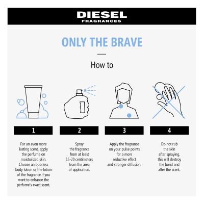 Diesel Only The Brave Woda toaletowa dla mężczyzn 50 ml
