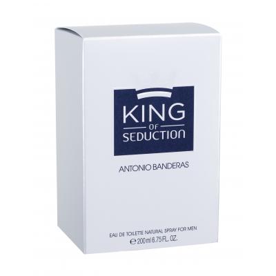 Antonio Banderas King of Seduction Woda toaletowa dla mężczyzn 200 ml Uszkodzone pudełko