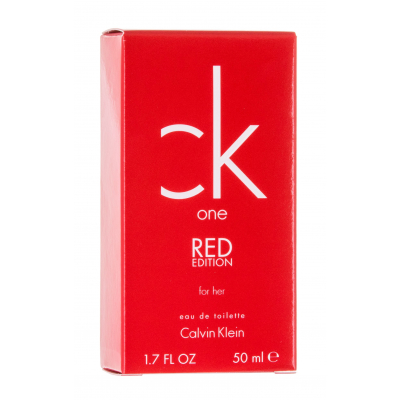 Calvin Klein CK One Red Edition For Her Woda toaletowa dla kobiet 50 ml