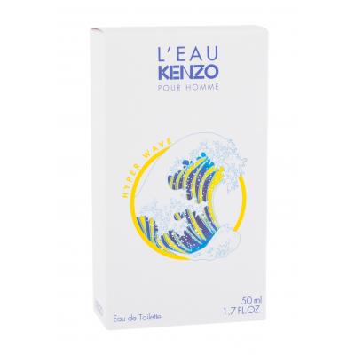 KENZO L´Eau Kenzo Pour Homme Hyper Wave Woda toaletowa dla mężczyzn 50 ml