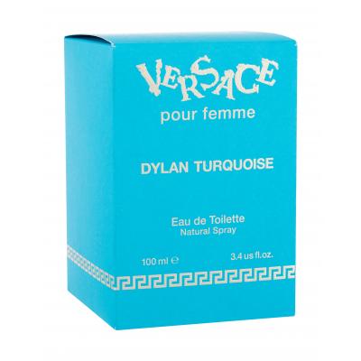 Versace Pour Femme Dylan Turquoise Woda toaletowa dla kobiet 100 ml Uszkodzone pudełko
