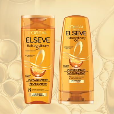 L&#039;Oréal Paris Elseve Extraordinary Oil Nourishing Shampoo Szampon do włosów dla kobiet 250 ml