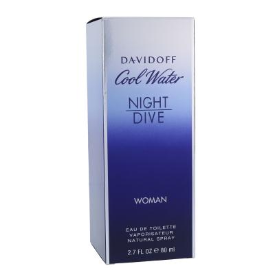 Davidoff Cool Water Night Dive Woman Woda toaletowa dla kobiet 80 ml