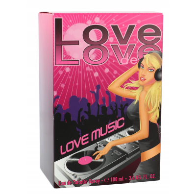 Love Love Love Music Woda toaletowa dla kobiet 100 ml