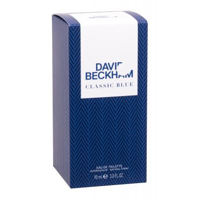 David Beckham Classic Blue Woda toaletowa dla mężczyzn 90 ml Uszkodzone pudełko