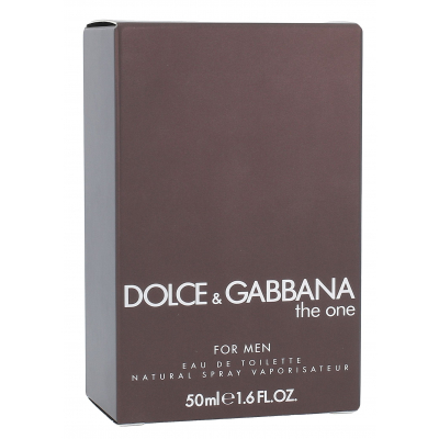 Dolce&amp;Gabbana The One Woda toaletowa dla mężczyzn 50 ml Uszkodzone pudełko