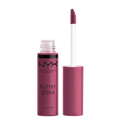 NYX Professional Makeup Butter Gloss Błyszczyk do ust dla kobiet 8 ml Odcień 41 Cranberry Pie