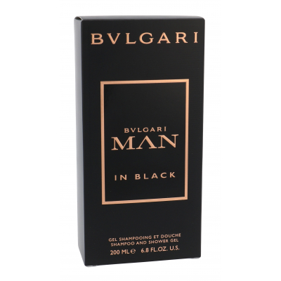 Bvlgari Man In Black Żel pod prysznic dla mężczyzn 200 ml