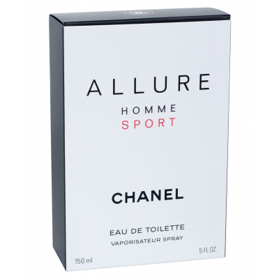 Chanel Allure Homme Sport Woda toaletowa dla mężczyzn 150 ml Uszkodzone pudełko