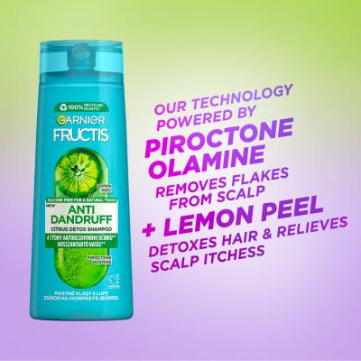 Garnier Fructis Antidandruff Citrus Detox Shampoo Szampon do włosów 250 ml
