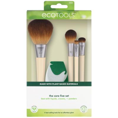 EcoTools Brush The Core Five Pędzel do makijażu dla kobiet Zestaw