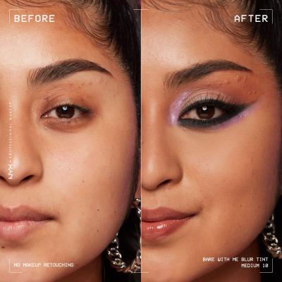 NYX Professional Makeup Bare With Me Blur Tint Foundation Podkład dla kobiet 30 ml Odcień 10 Medium
