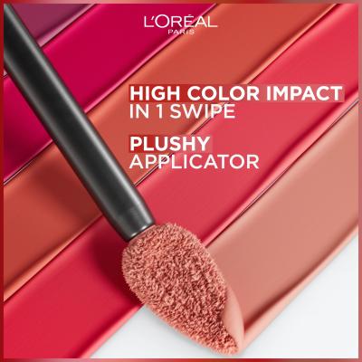 L&#039;Oréal Paris Infaillible Matte Resistance Lipstick Pomadka dla kobiet 5 ml Odcień 105 Breakfest In Bed