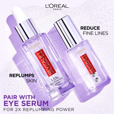 L&#039;Oréal Paris Revitalift Filler HA Zestaw serum do twarzy Revitalift Filler HA 1,5% 30 ml + serum pod oczy Revitalift Filler HA 2,5% 20 ml