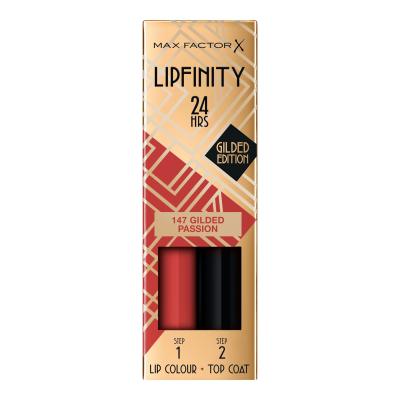 Max Factor Lipfinity 24HRS Lip Colour Pomadka dla kobiet 4,2 g Odcień 147 Gilded Passion