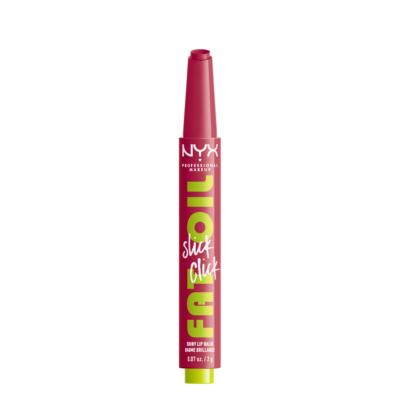 NYX Professional Makeup Fat Oil Slick Click Balsam do ust dla kobiet 2 g Odcień 10 Double Tap