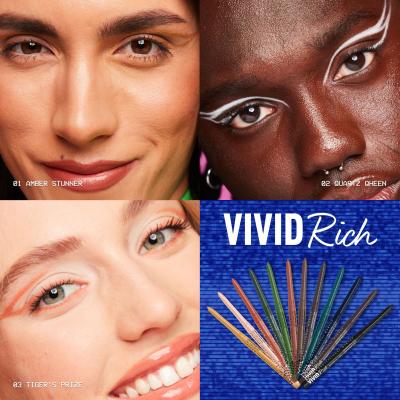 NYX Professional Makeup Vivid Rich Mechanical Liner Kredka do oczu dla kobiet 0,28 g Odcień 15 Smokin Topaz