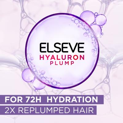 L&#039;Oréal Paris Elseve Hyaluron Plump Moisture Shampoo Szampon do włosów dla kobiet 1000 ml