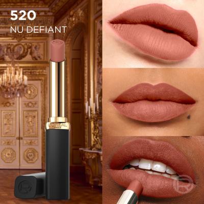 L&#039;Oréal Paris Color Riche Intense Volume Matte Nudes of Worth Pomadka dla kobiet 1,8 g Odcień 520 Le Nude Defiant
