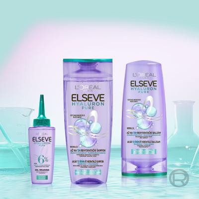 L&#039;Oréal Paris Elseve Hyaluron Pure Oil Erasing Scalp Serum Serum do włosów dla kobiet 102 ml