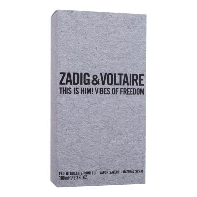 Zadig &amp; Voltaire This is Him! Vibes of Freedom Woda toaletowa dla mężczyzn 100 ml Uszkodzone pudełko