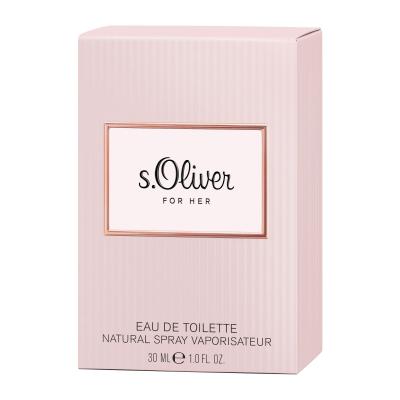 s.Oliver For Her Woda toaletowa dla kobiet 30 ml Uszkodzone pudełko