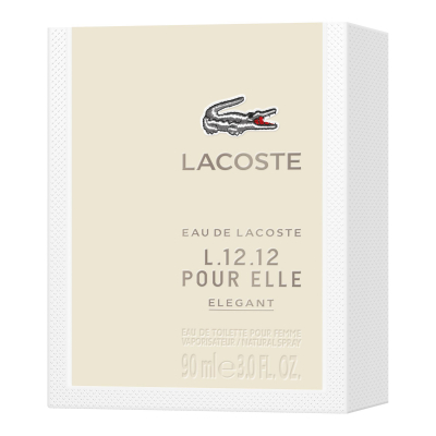 Lacoste Eau de Lacoste L.12.12 Elegant Woda toaletowa dla kobiet 90 ml