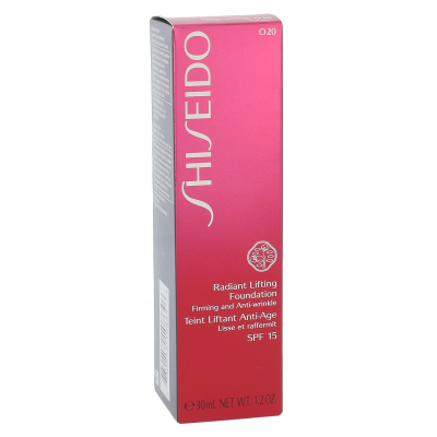 Shiseido Radiant Lifting Foundation SPF15 Podkład dla kobiet 30 ml Odcień O20 Natural Light Ochre