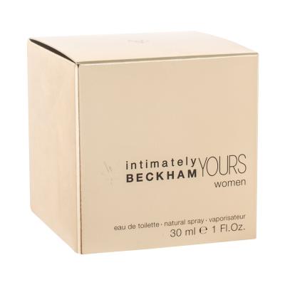 David Beckham Intimately Yours Woda toaletowa dla kobiet 30 ml Uszkodzone pudełko