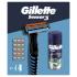 Gillette Sensor3 Sensitive Zestaw maszynka do golenia Sensor3 1 sztuka + wymienne głowice Sensor3 5 sztuk + żel do golenia Series Shave Gel Soothing Aloe Vera 75 ml