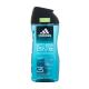 Adidas Ice Dive Shower Gel 3-In-1 New Cleaner Formula Żel pod prysznic dla mężczyzn 250 ml