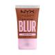 NYX Professional Makeup Bare With Me Blur Tint Foundation Podkład dla kobiet 30 ml Odcień 16 Warm Caramel