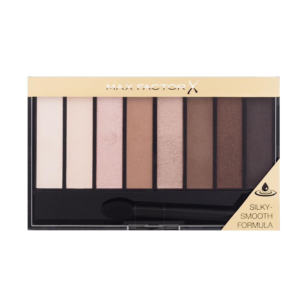 Max Factor Masterpiece Nude Palette Cienie do powiek dla kobiet 6 5 g Odcień 001 Cappuccino