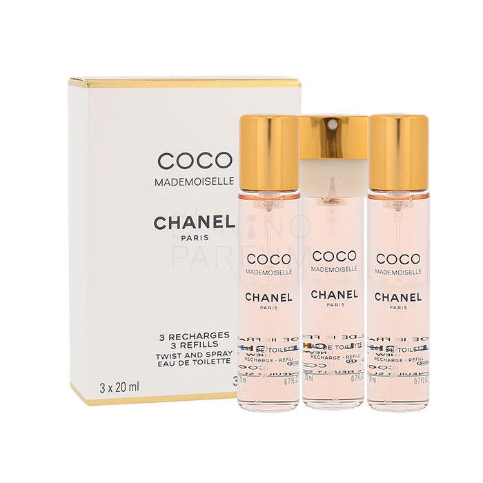 Chanel Coco Mademoiselle Woda toaletowa dla kobiet Napełnienie 3x20 ml