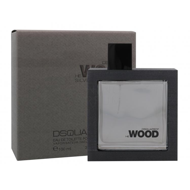 Dsquared2 He Wood Silver Wind Wood Woda toaletowa dla mężczyzn 100 ml