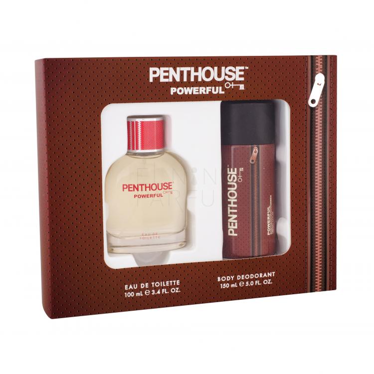 Penthouse Powerful Zestaw Edt 100 ml + Dezodorant 150 ml