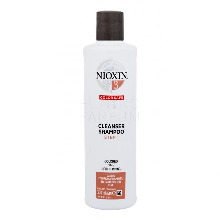 Nioxin System 3 Color Safe Cleanser Szampon do włosów dla kobiet 300 ml